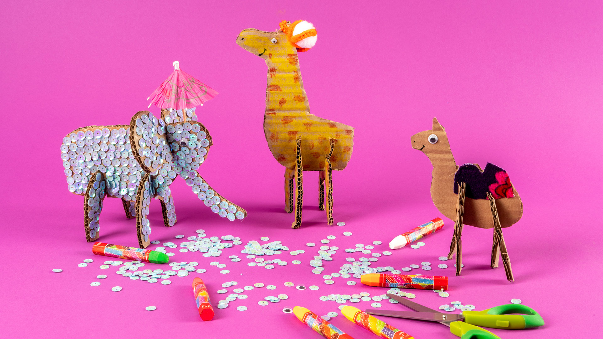 Üç Boyutlu Hayvan Figürleri görsel 0