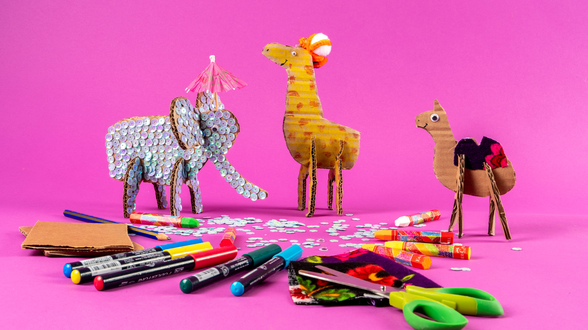 Üç Boyutlu Hayvan Figürleri görsel 1