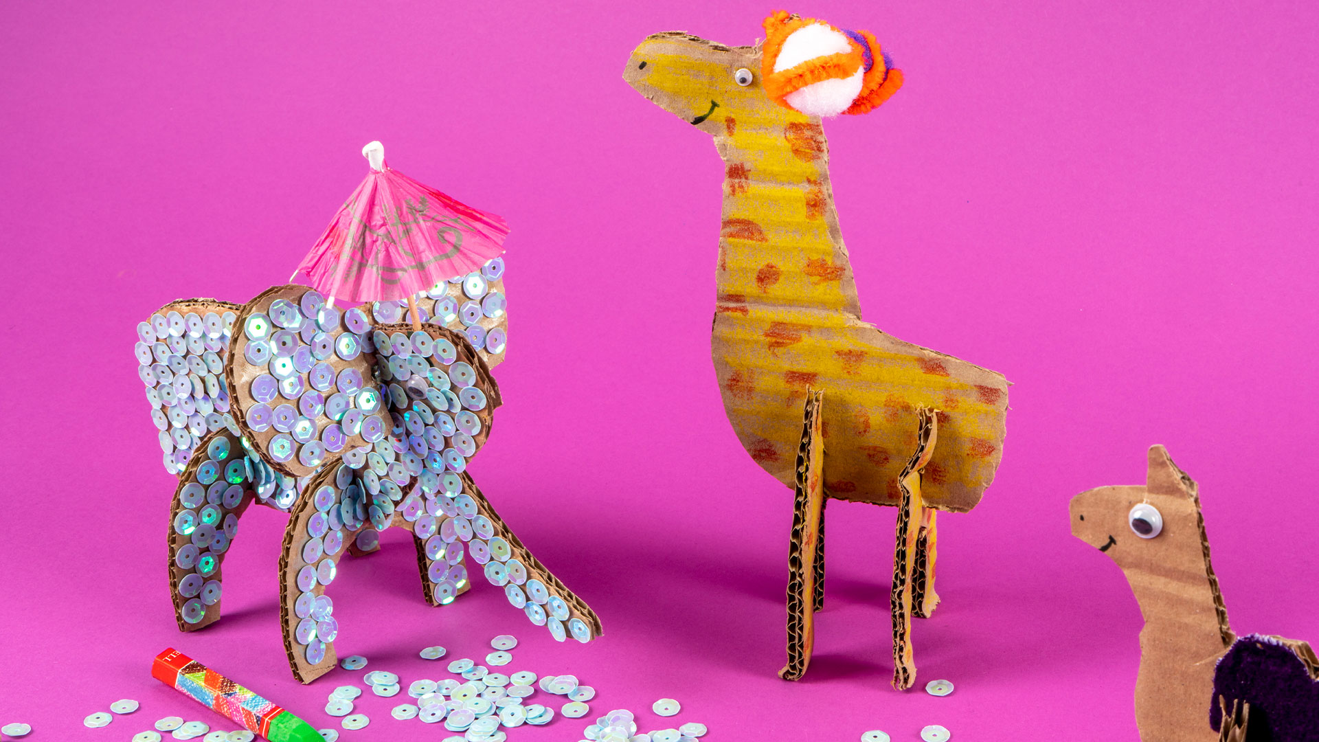 Üç Boyutlu Hayvan Figürleri görsel 3