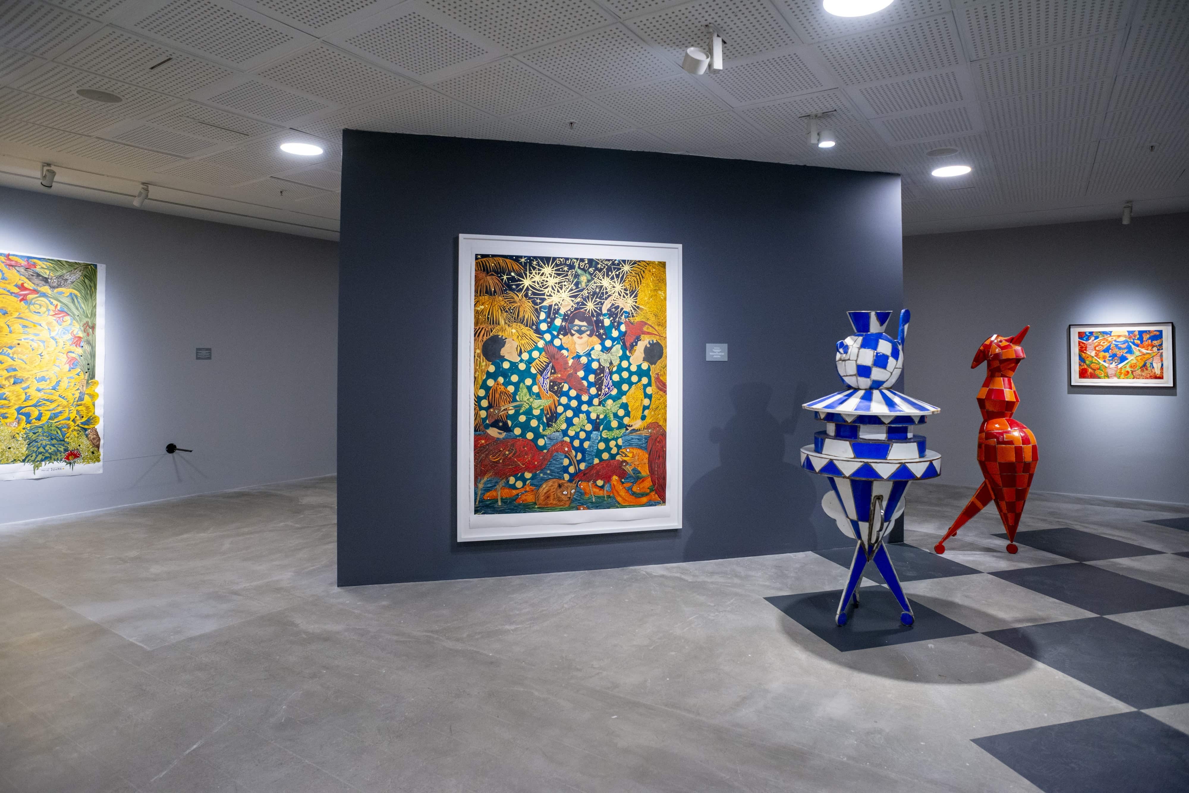 MARCEL DZAMA <br> Ay Işığıyla Dans  galeri 2