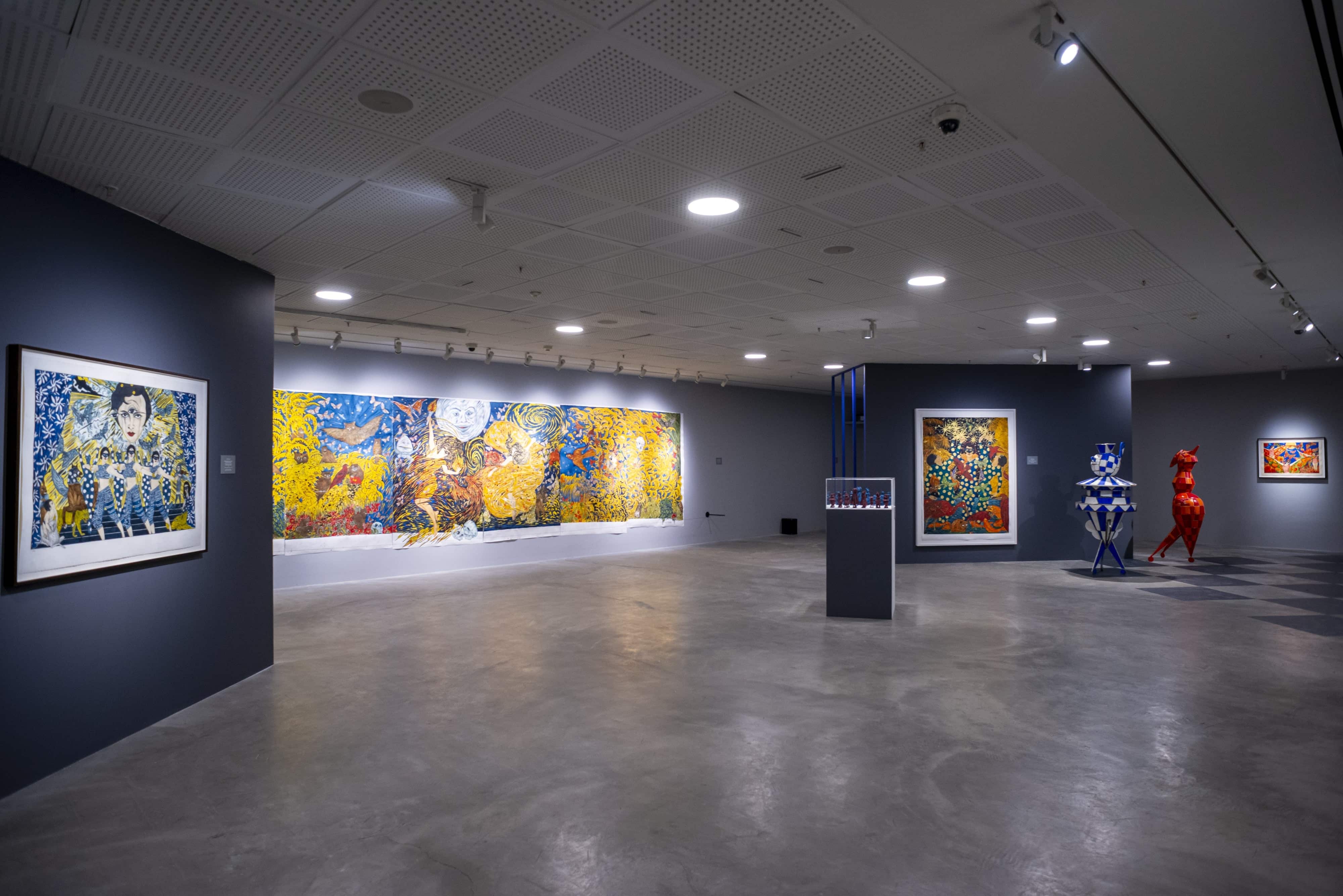 MARCEL DZAMA <br> Ay Işığıyla Dans  galeri 3