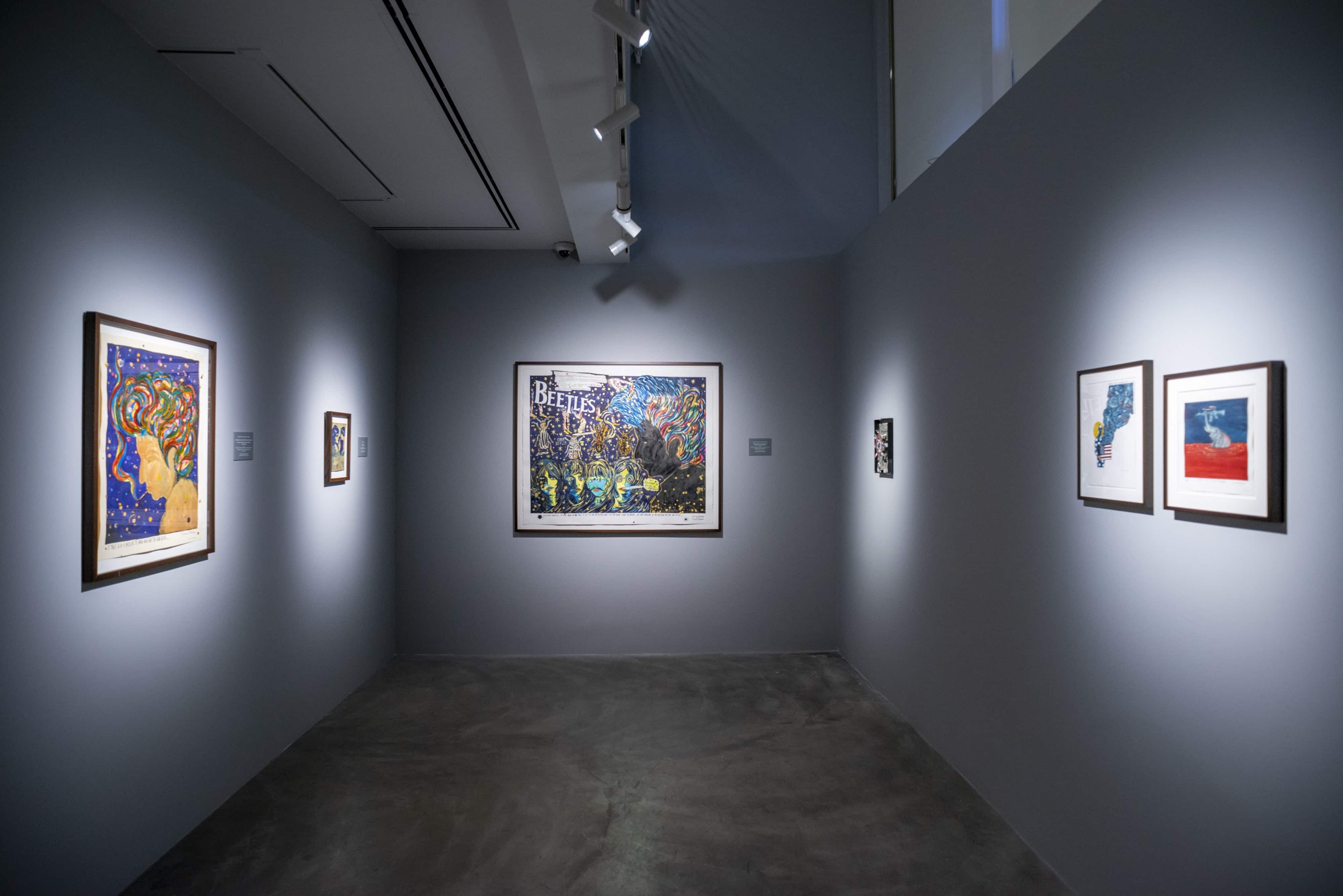 MARCEL DZAMA <br> Ay Işığıyla Dans  galeri 5