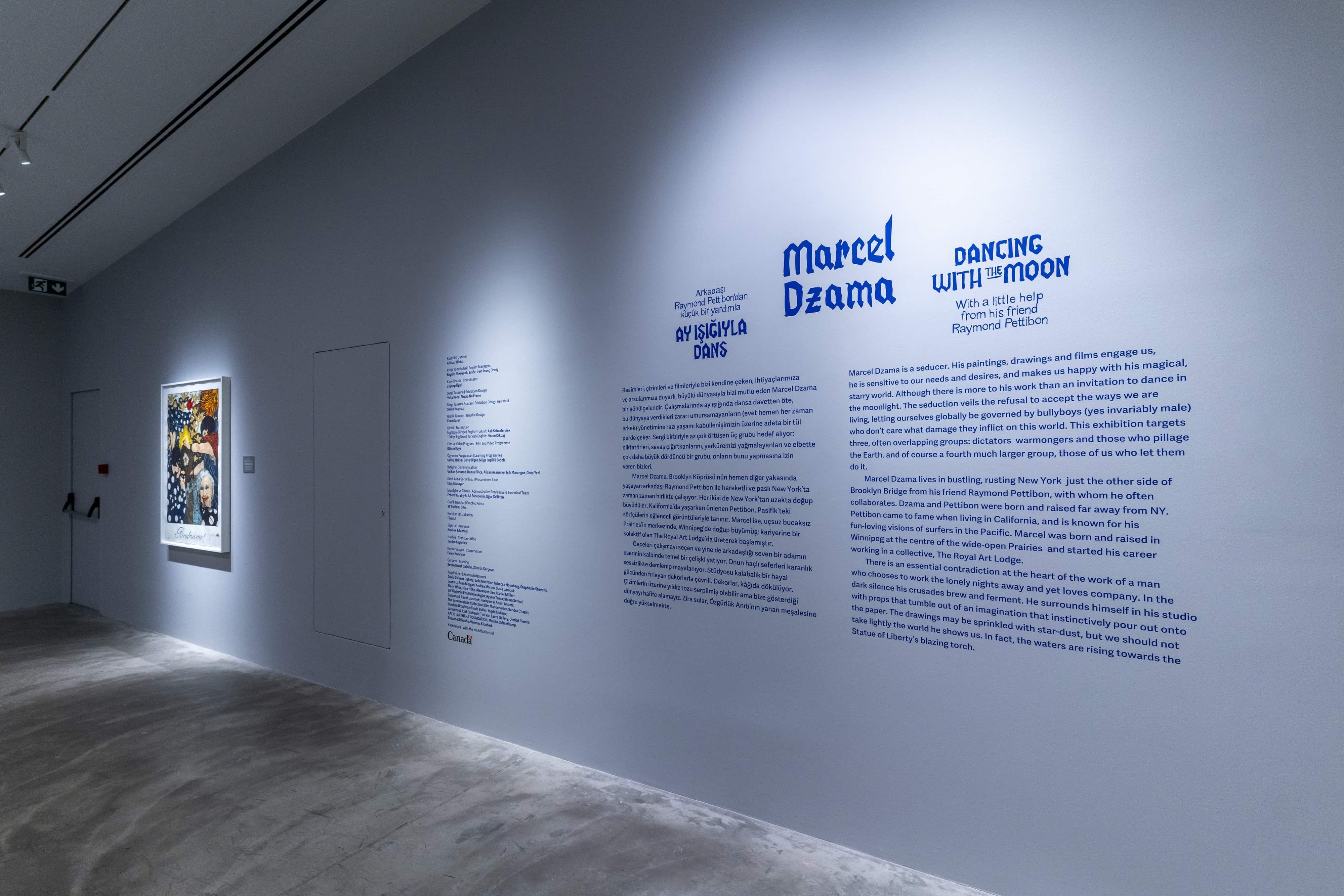 MARCEL DZAMA <br> Ay Işığıyla Dans  galeri 8