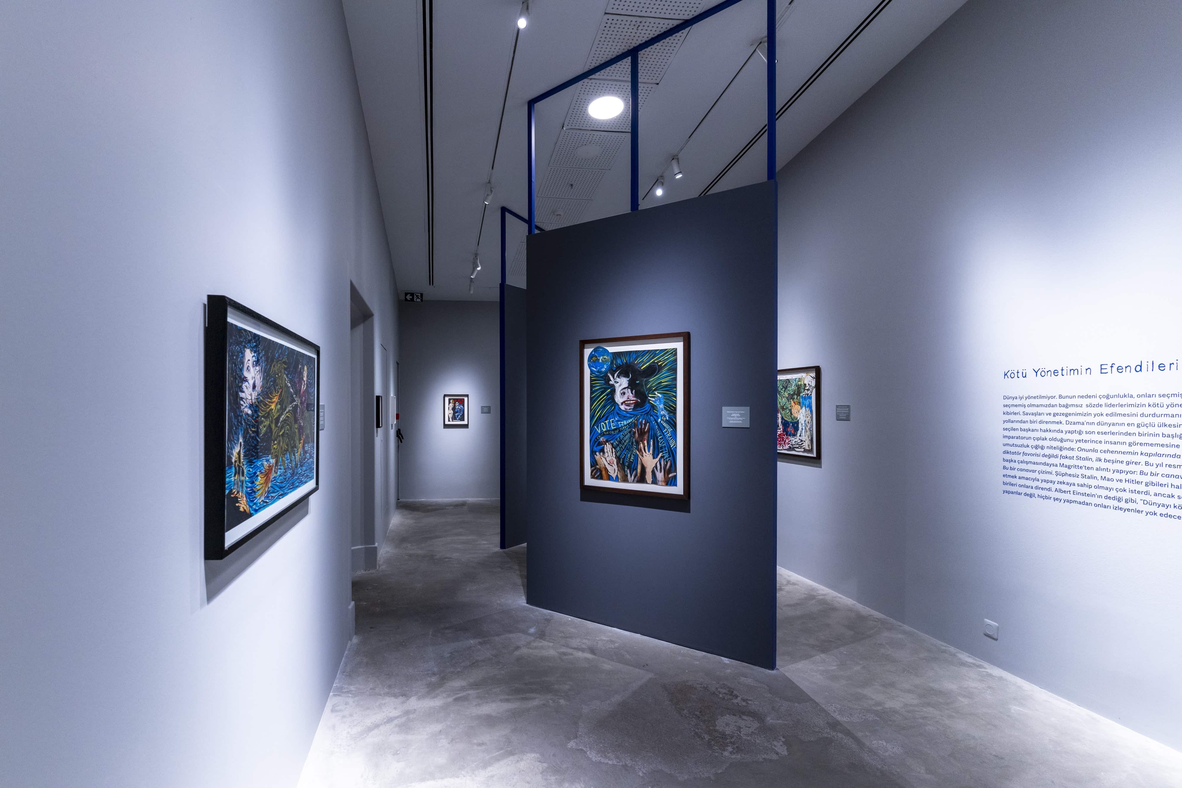 MARCEL DZAMA <br> Ay Işığıyla Dans  galeri 14