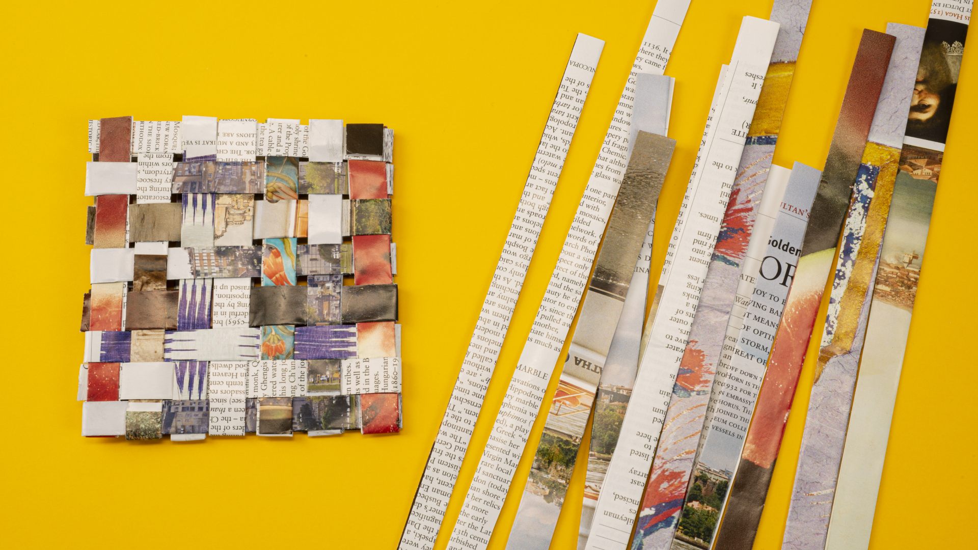 Anneler Günü’ne Özel Çevrimiçi Sergi Turu ve Atölye  <br> Dergi Sayfalarıyla Dokuma görsel 1