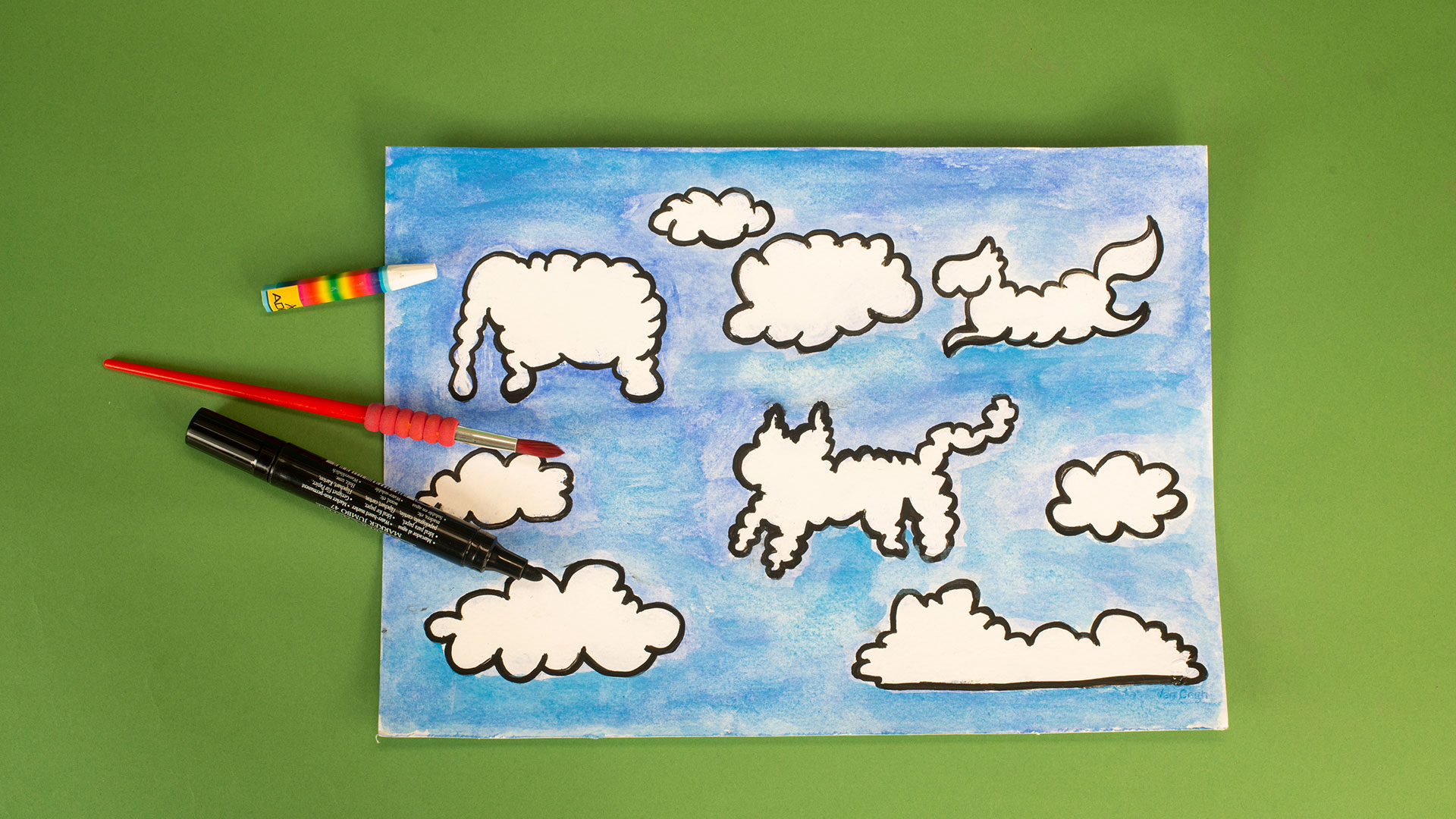 Bembeyaz Bulutlar  görsel 2