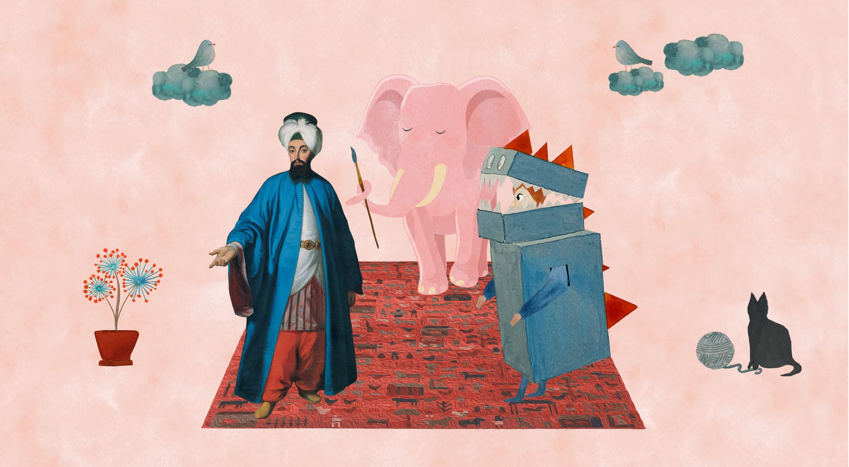 Elçi, Ressam, Canavar Oyunu görsel 0