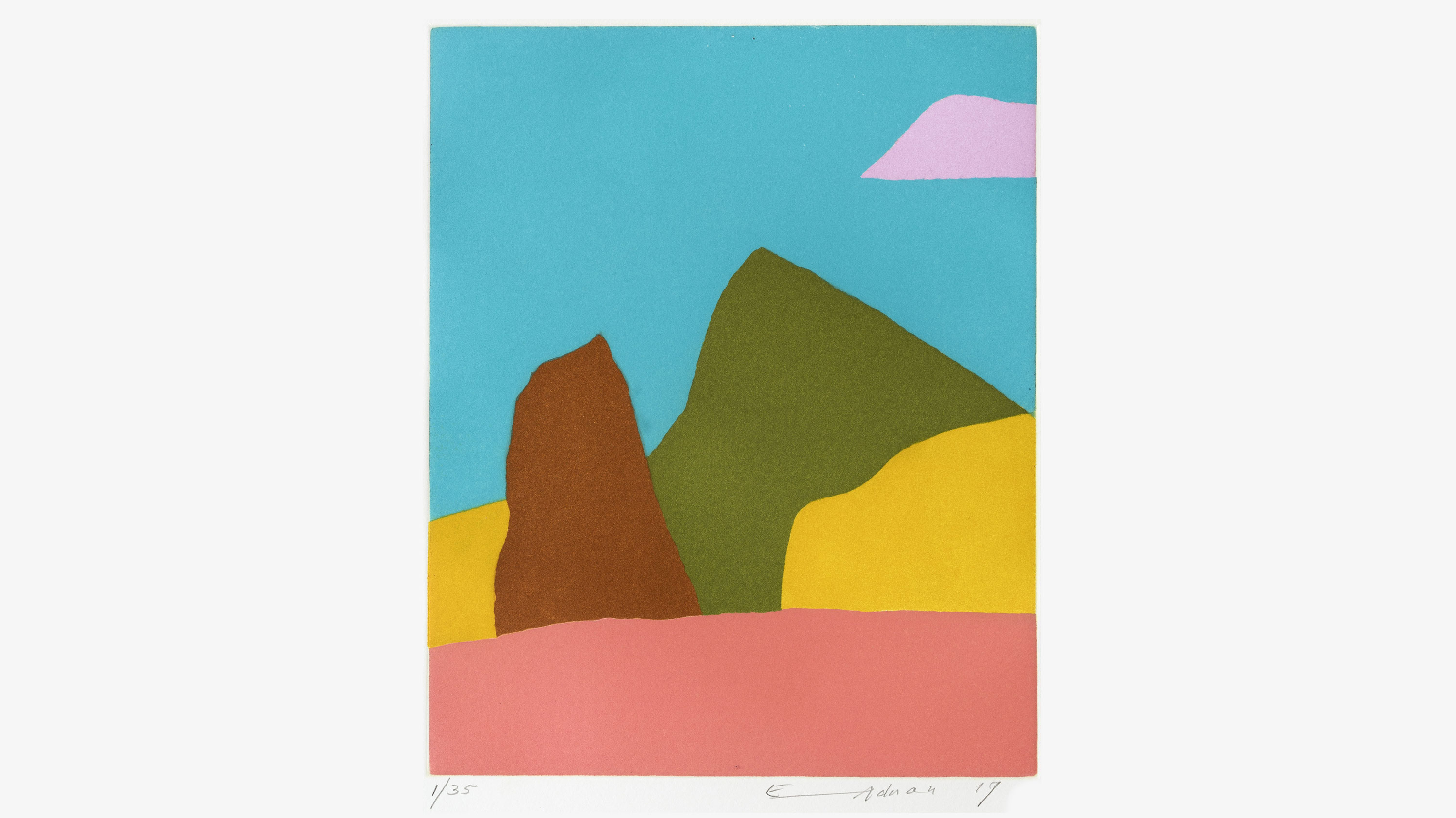 Etel Adnan görsel 1