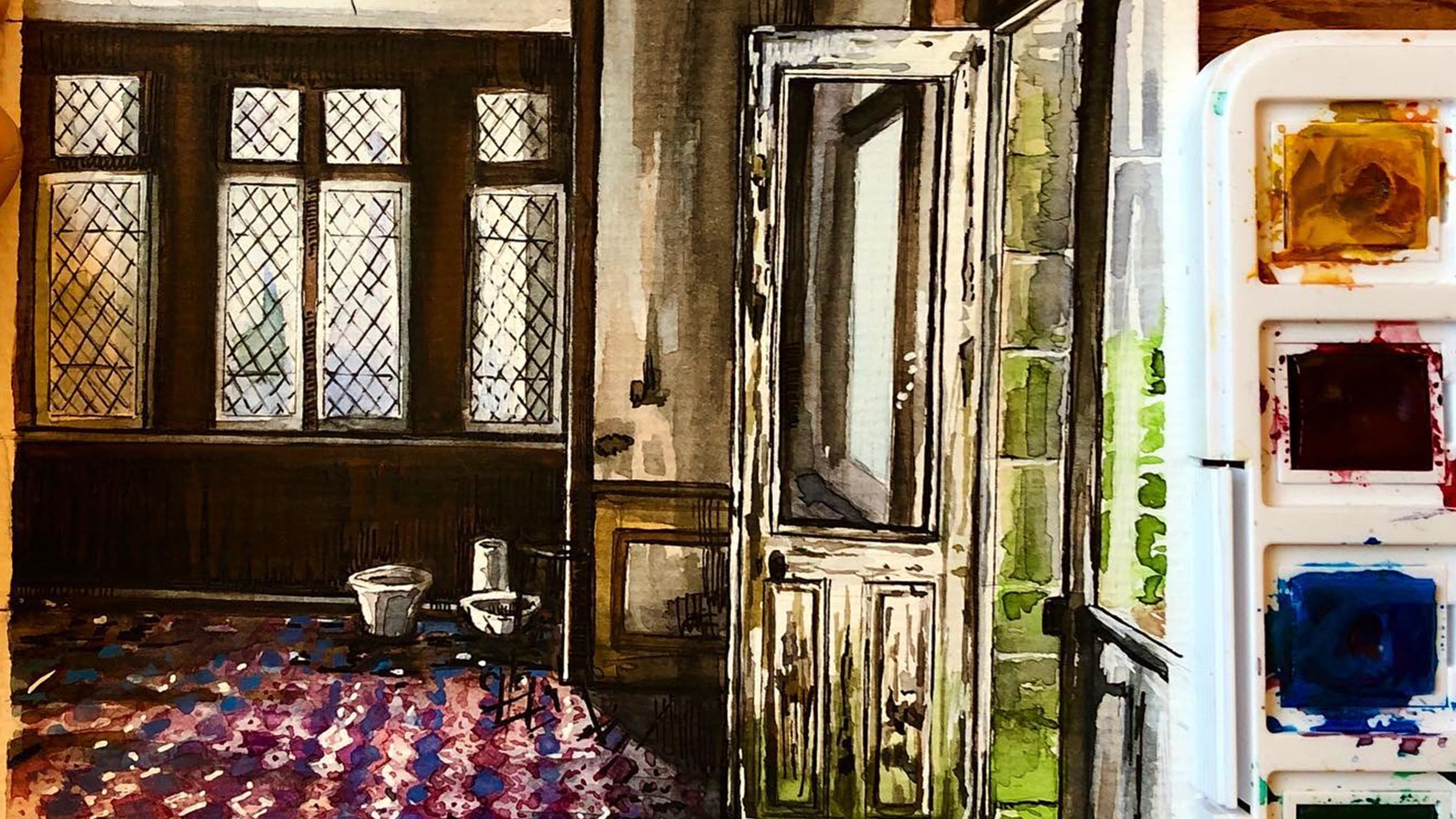 Sulu Boya ile Minyatür Çizimler <br> Sanatçı Atölyesi: Gabrielle Reeves görsel 1