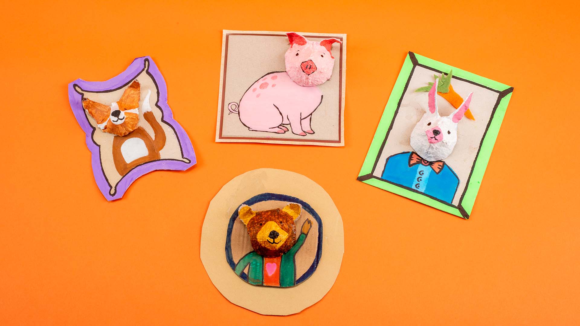 Tablodan Taşan Hayvanlar görsel 1