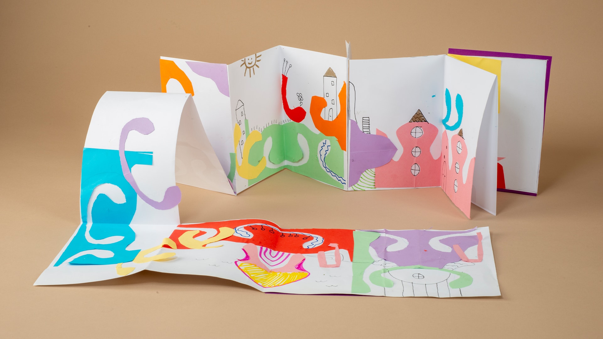 Kirigami ile Soyut Şehirler görsel 2