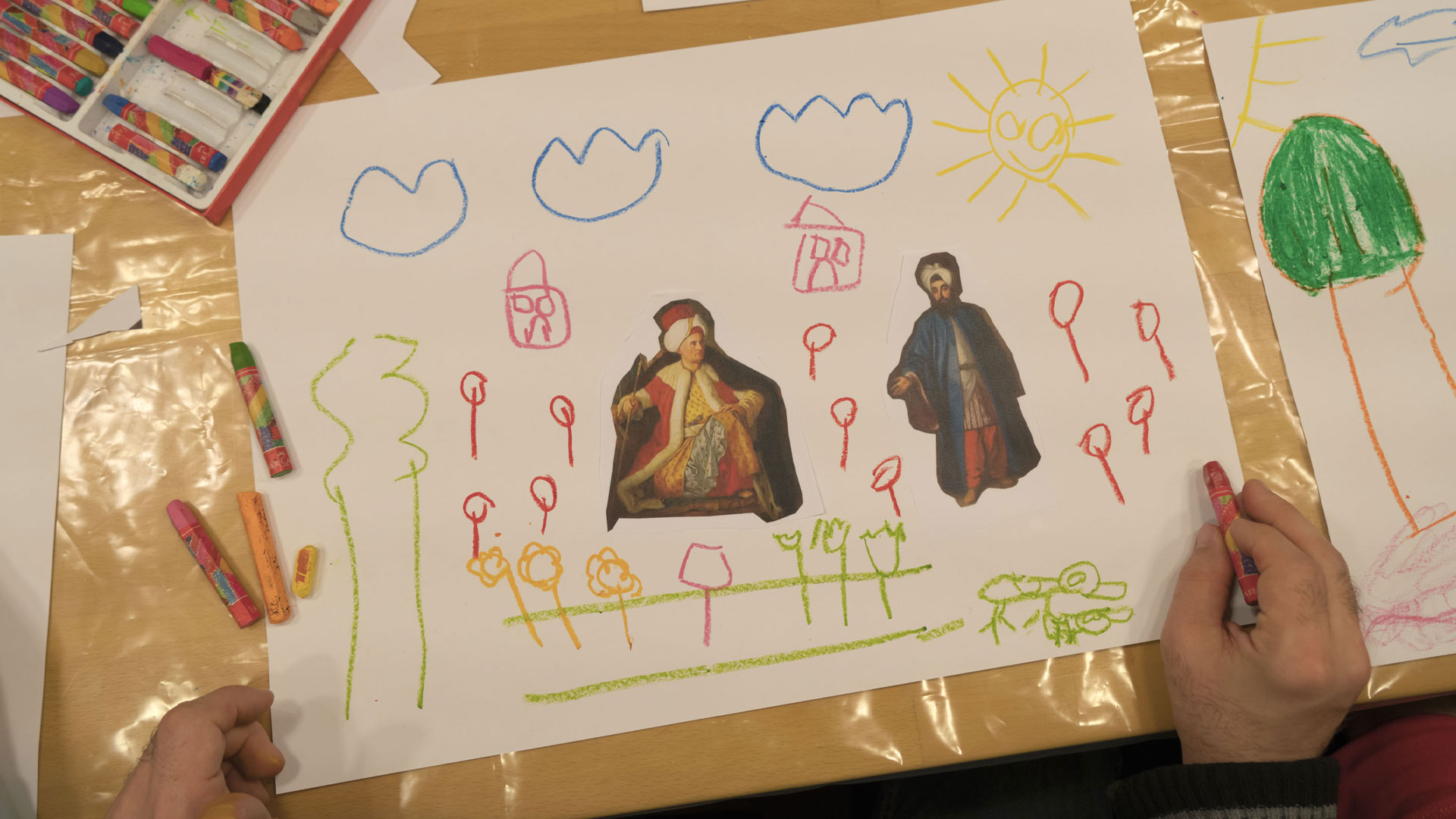 Figürlerle Kolaj görsel 0