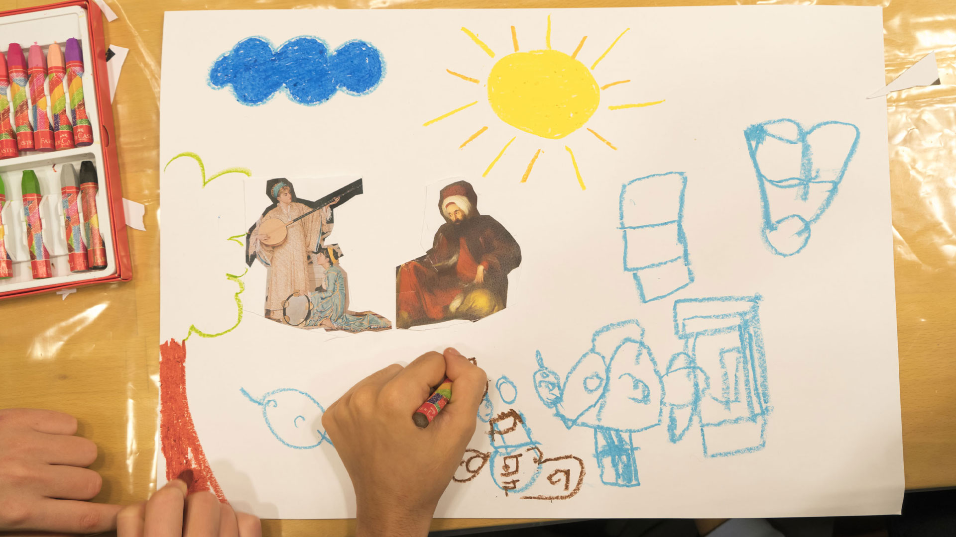 Figürlerle Kolaj görsel 2