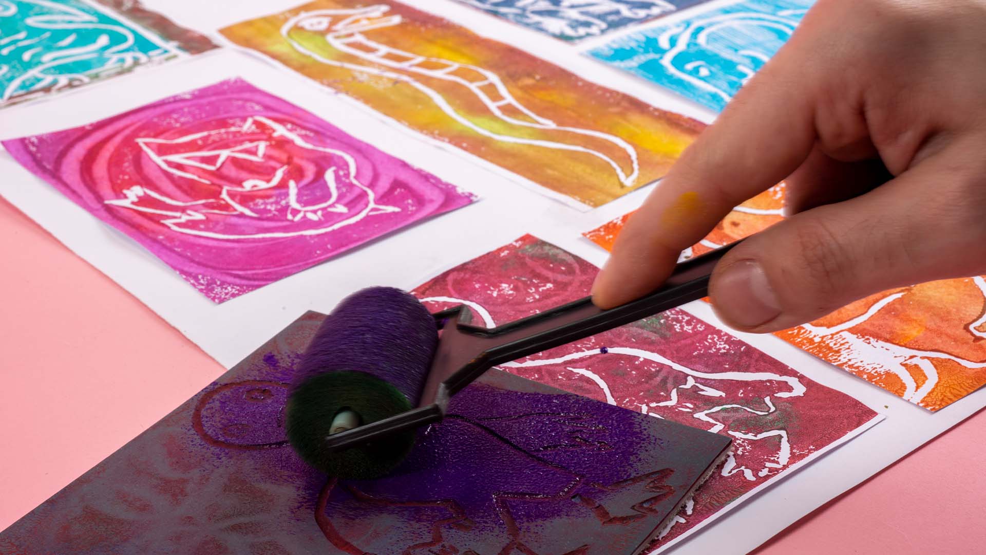 Doğanın Renkleri: Linol Baskı  görsel 1