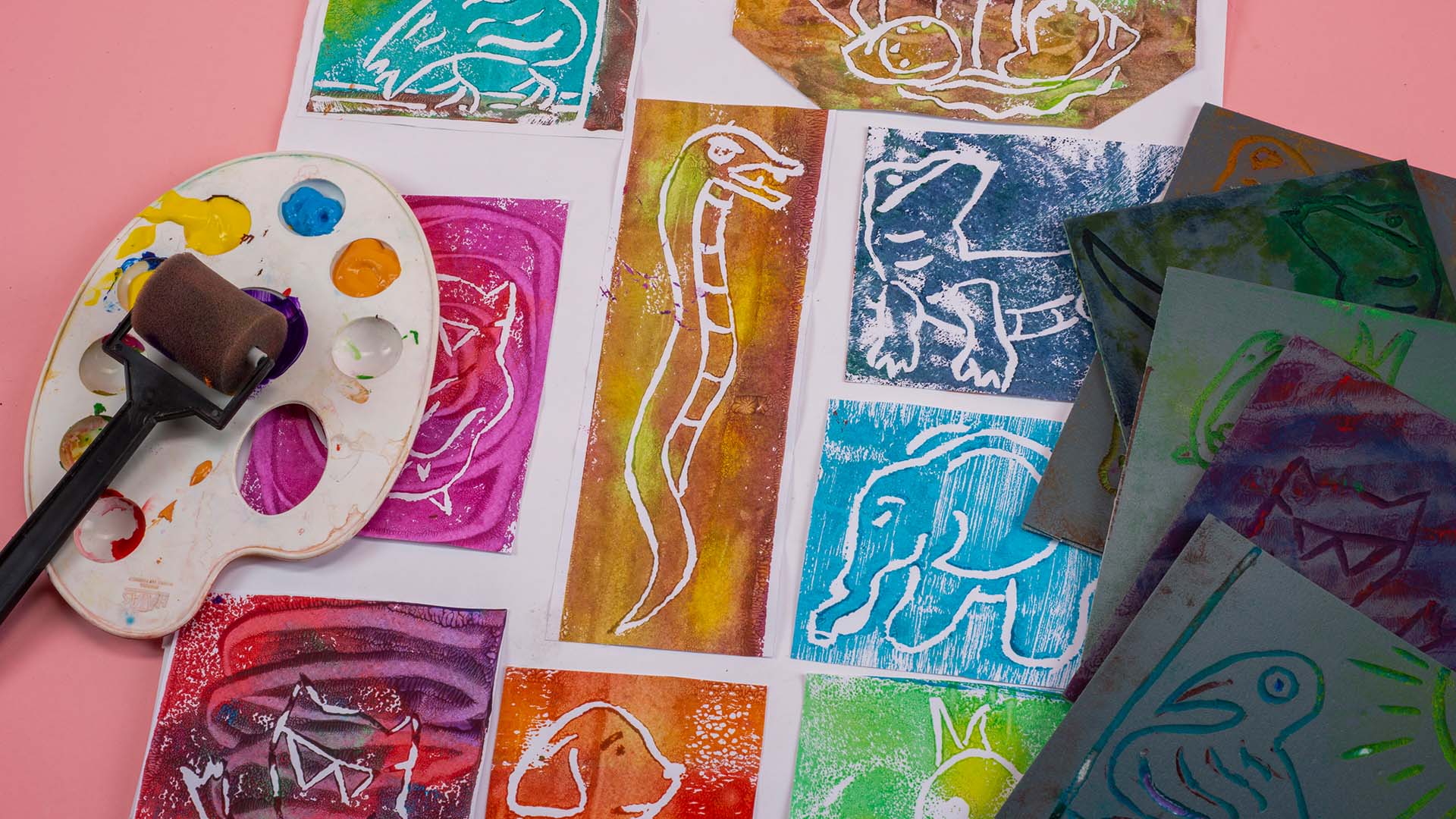 Doğanın Renkleri: Linol Baskı  görsel 2