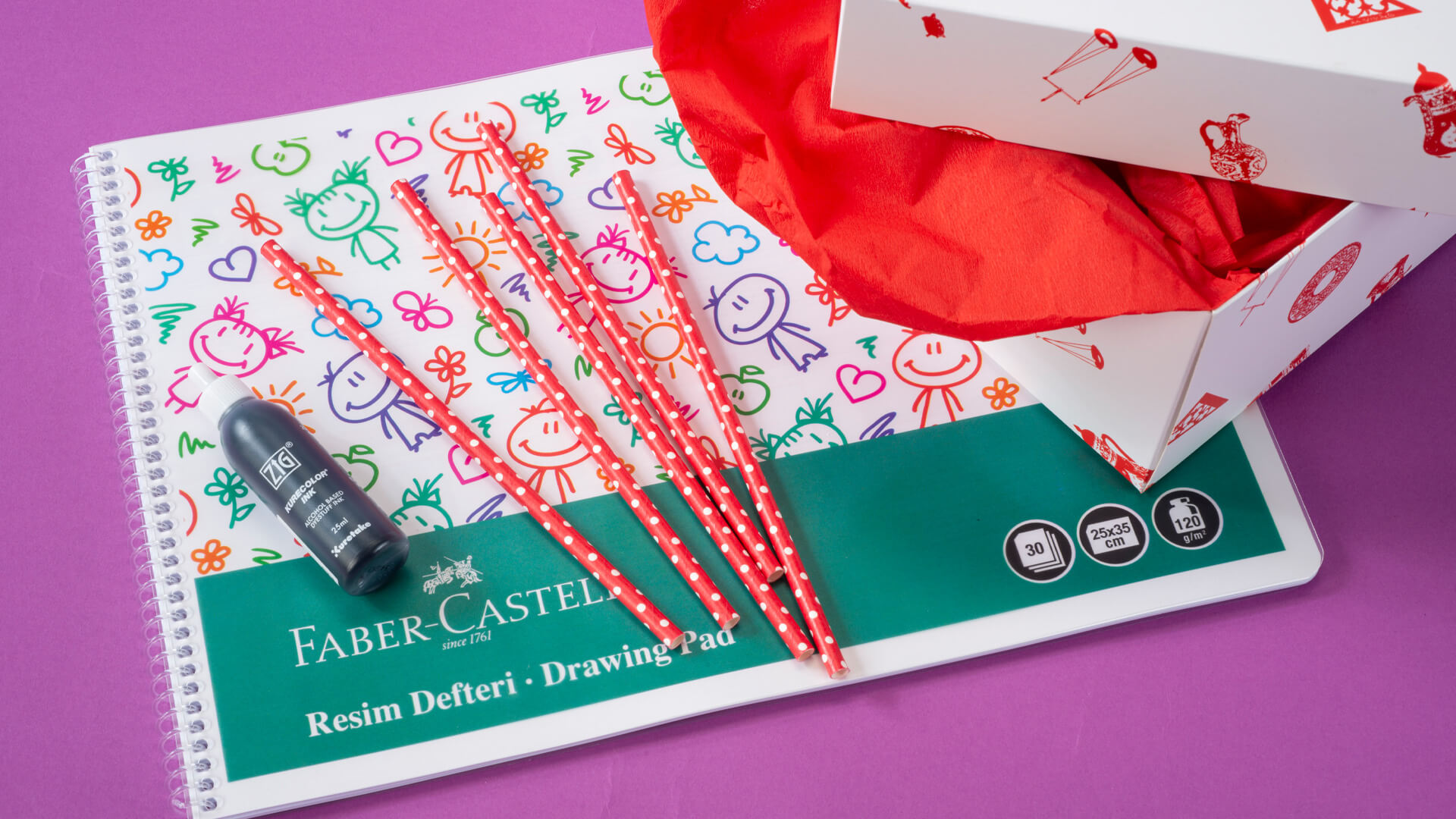 Mürekkepten Orman görsel 1