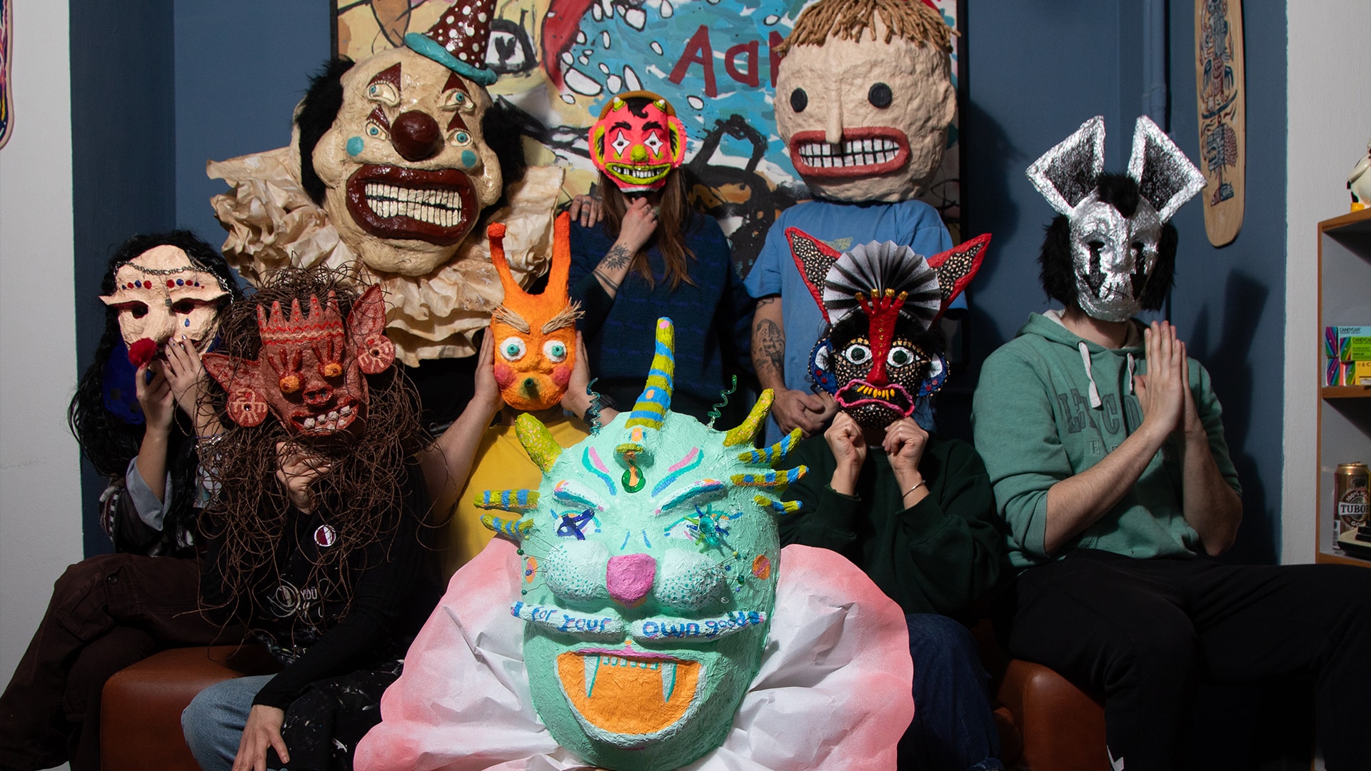 Saklan ya da Ortaya Çık: Papier-Mâché Maskeler görsel 0