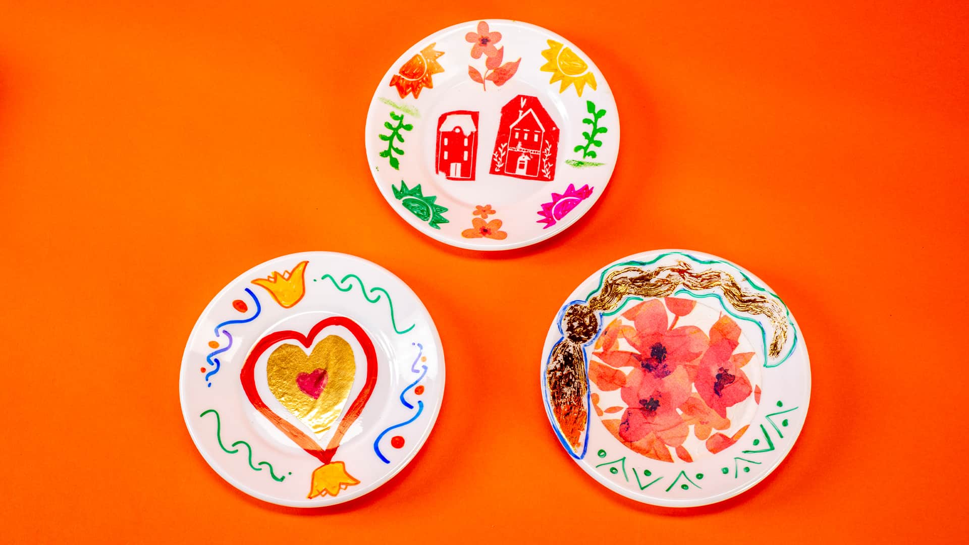 Dekopaj ile Renklenen Tabaklar görsel 1