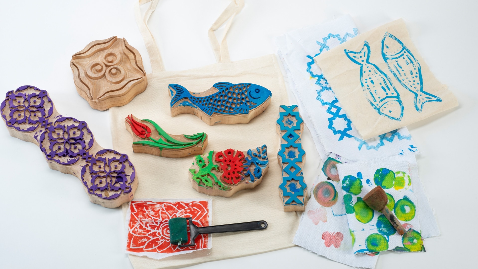 Ahşap Baskı: Tek Motif, Çok Desen!  görsel 1