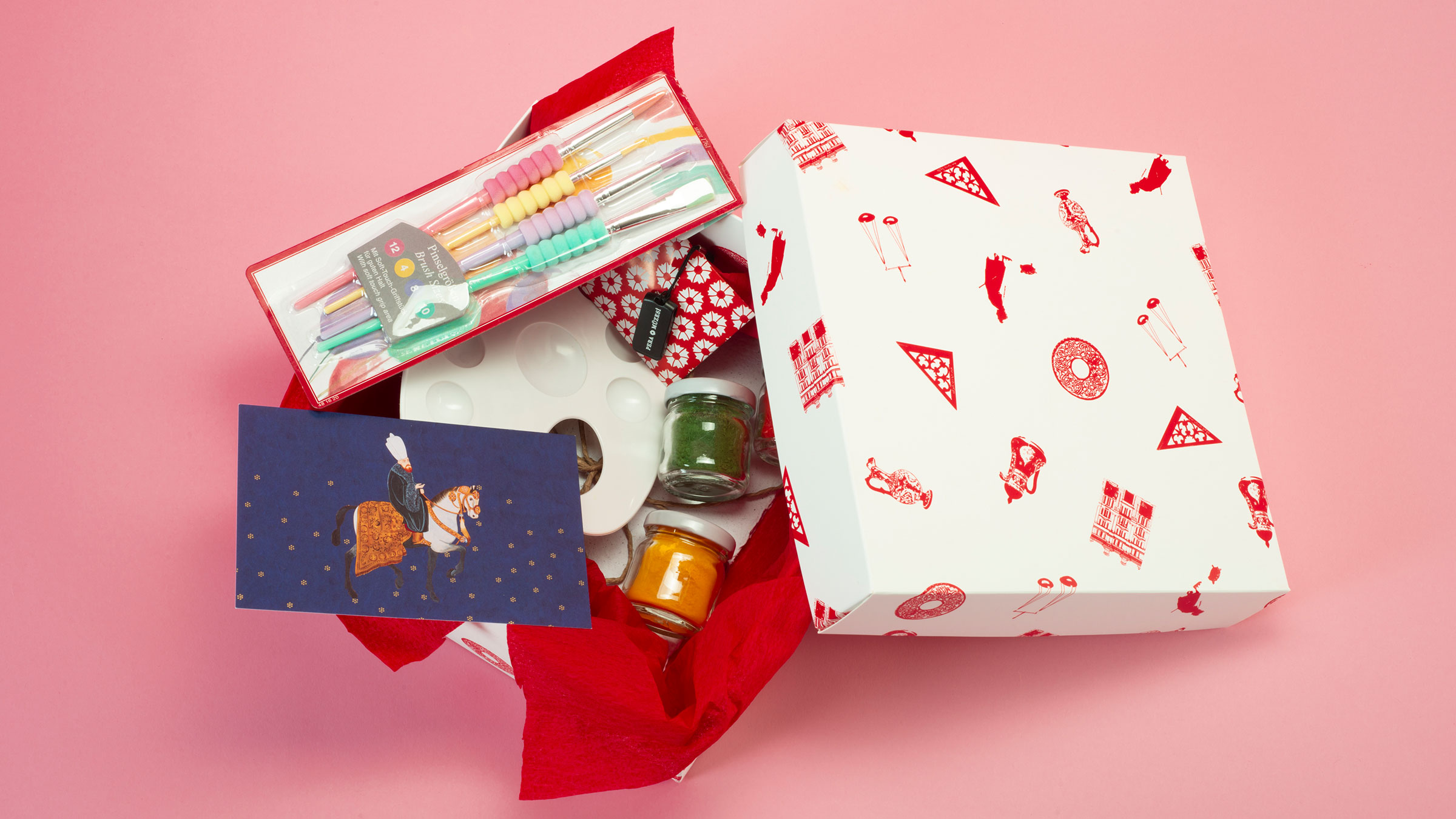 Doğadan Sanat: Tempera Boya Atölyesi <br> Evde Atölye Kiti  görsel 0