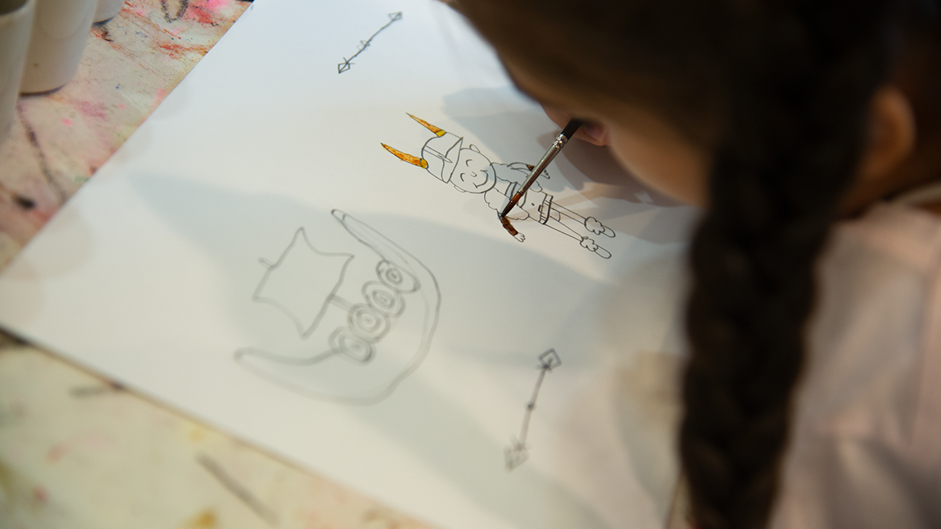 Toprak Anadan Palete: Tempera Boya görsel 1