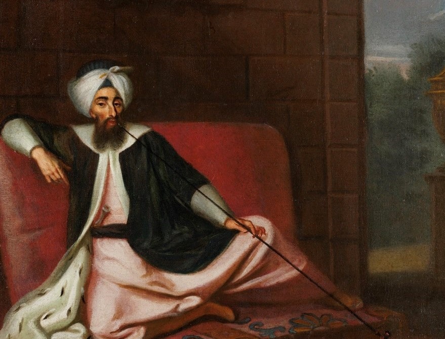 Mehmed Said Efendi, Ressamı Belirsiz (George Engelhardt Schr&amp;amp;amp;ouml;der&amp;amp;amp;rsquo;den), 18. y&amp;amp;amp;uuml;zyıl. Tuval &amp;amp;amp;uuml;zerine yağlıboya.