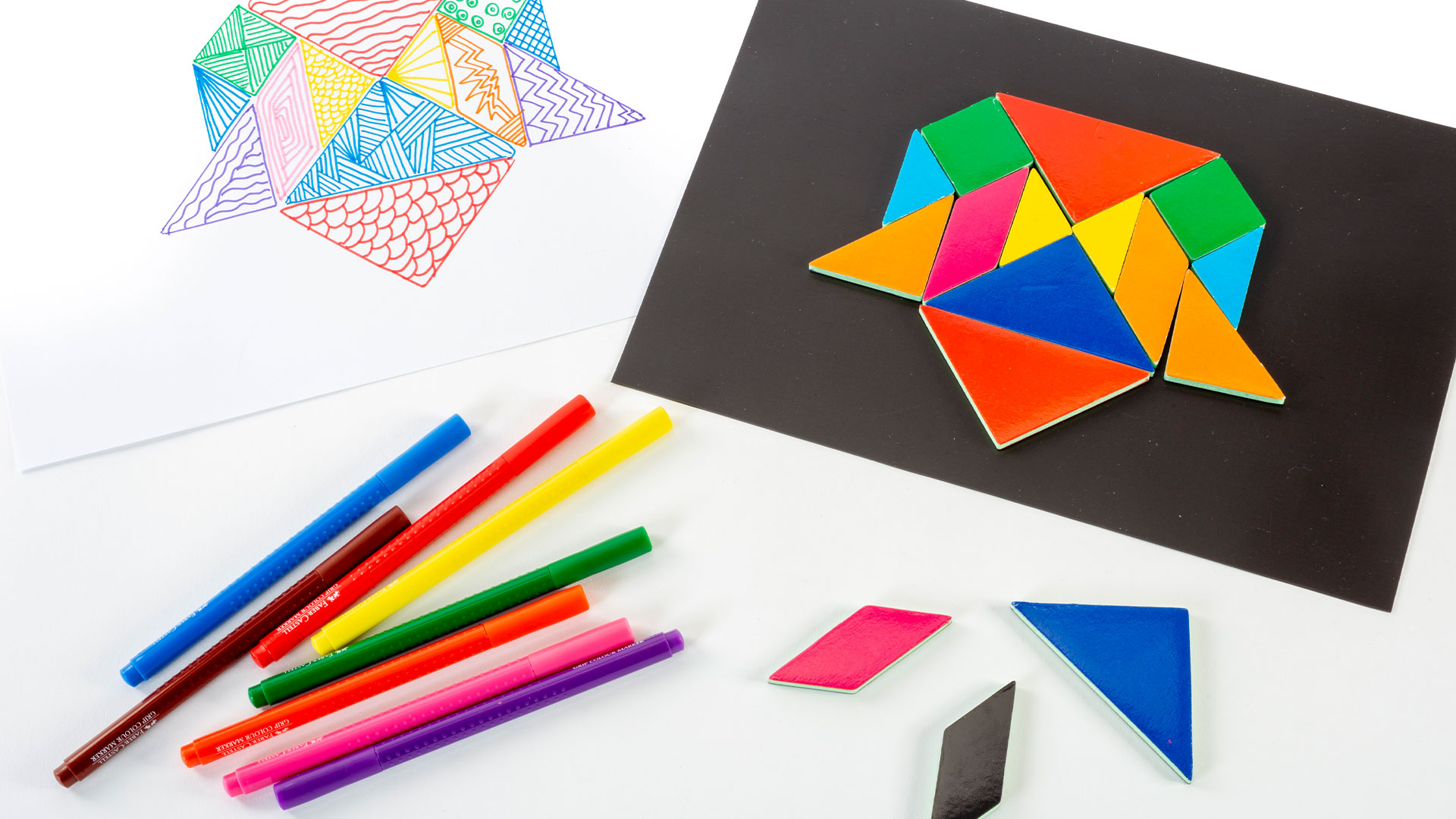 Tangram ile Bizans Motifleri