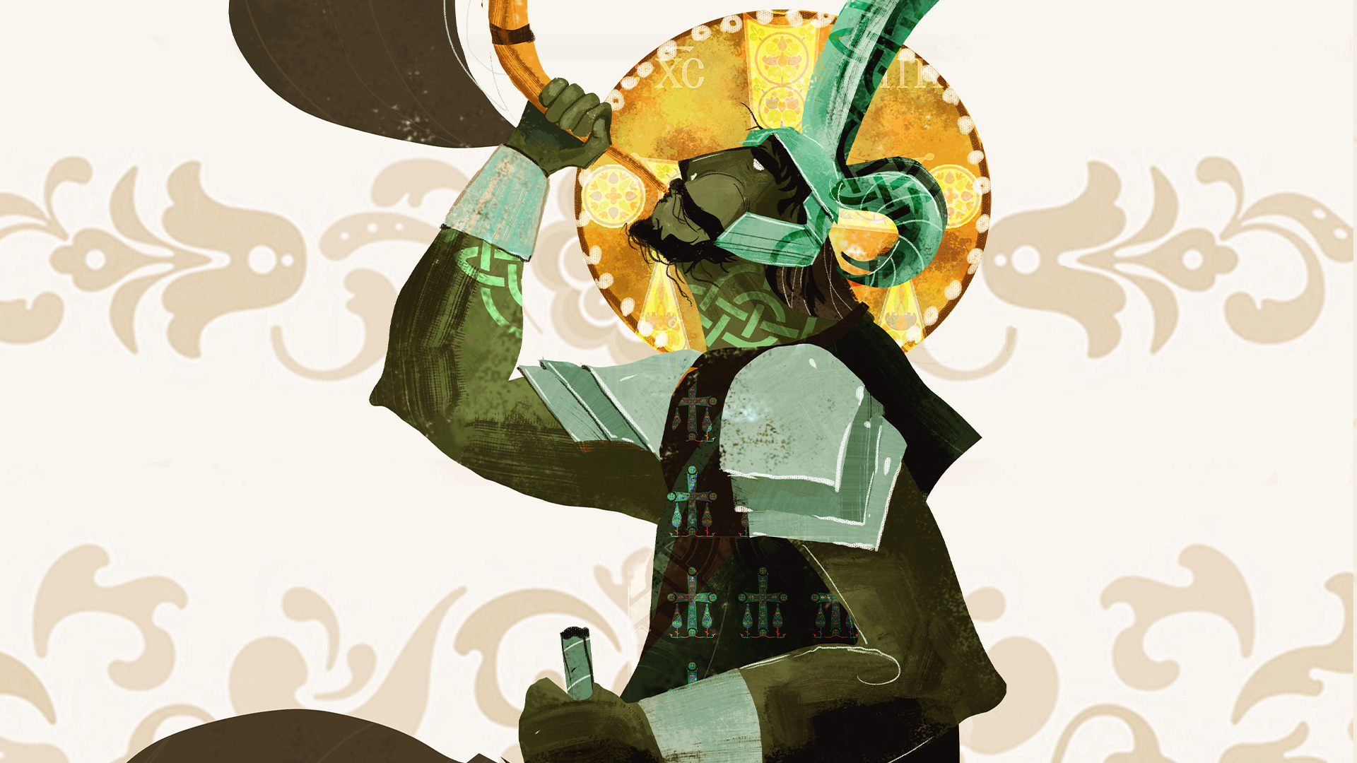 Bizans ve Popüler Kültürün Kesişiminde İllüstrasyon 