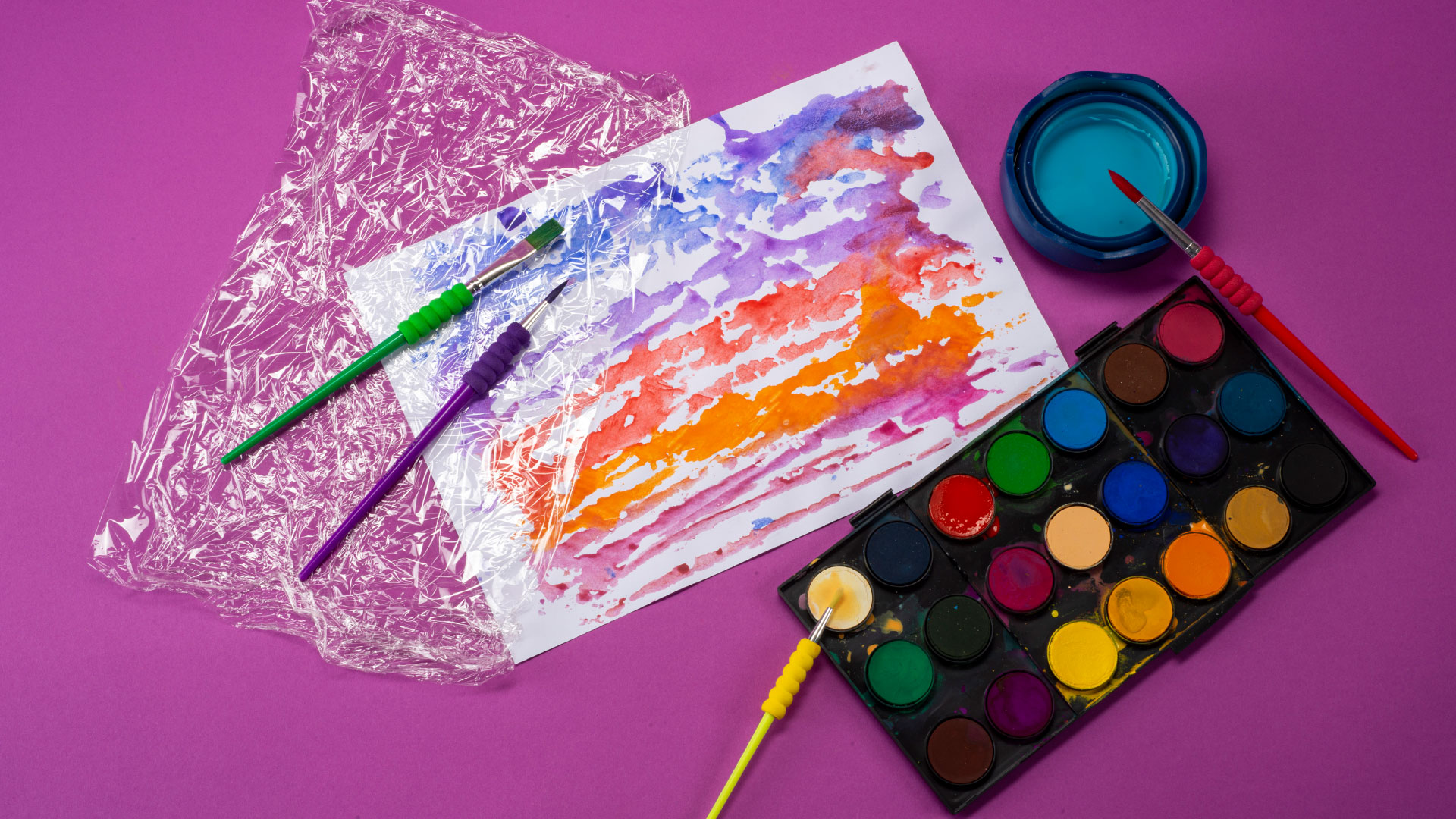 Baskıyla Parlak Desenler (İlkokul)