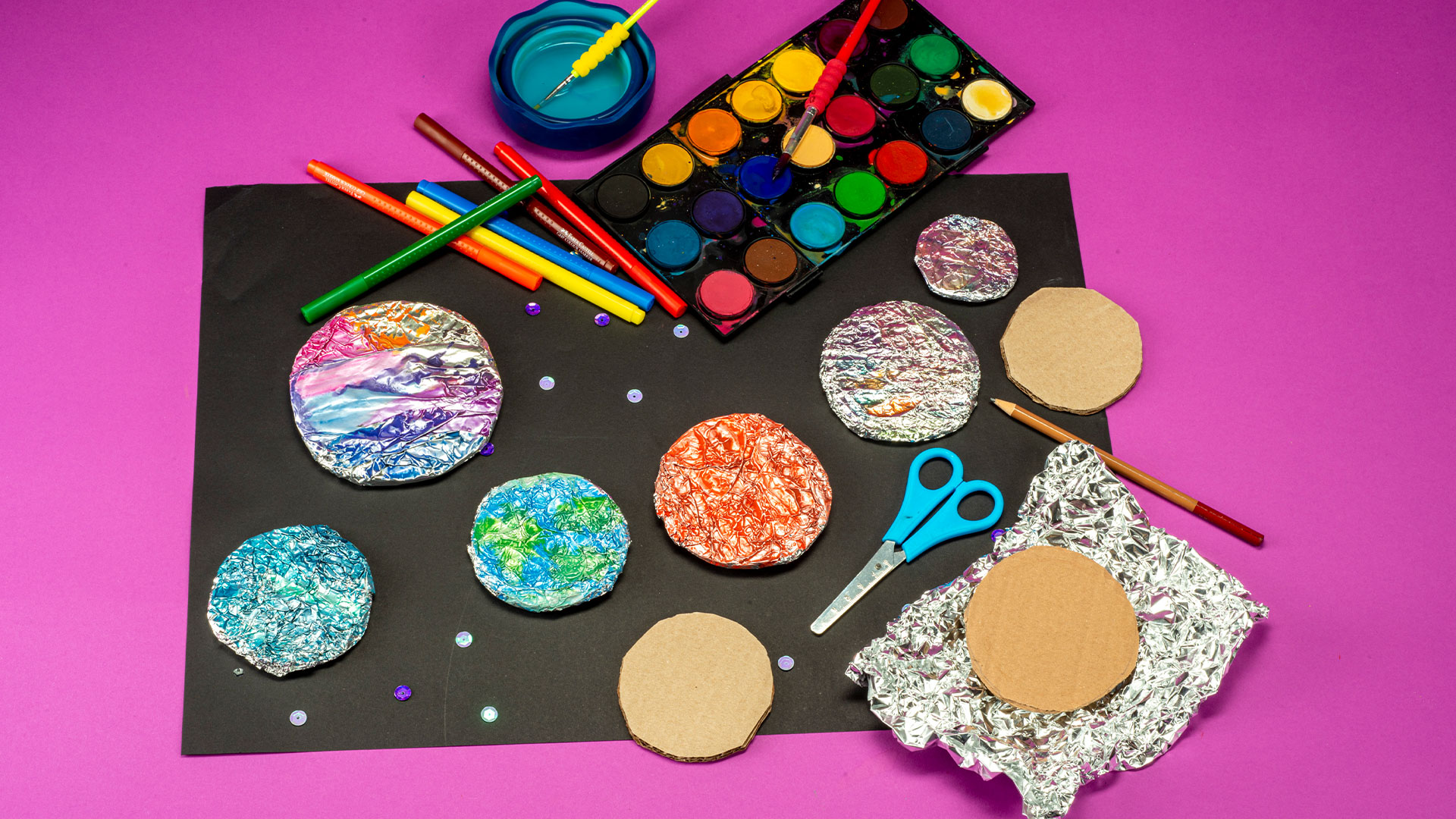 Gezegenlerin Renklerini Keşfet (Ortaokul)