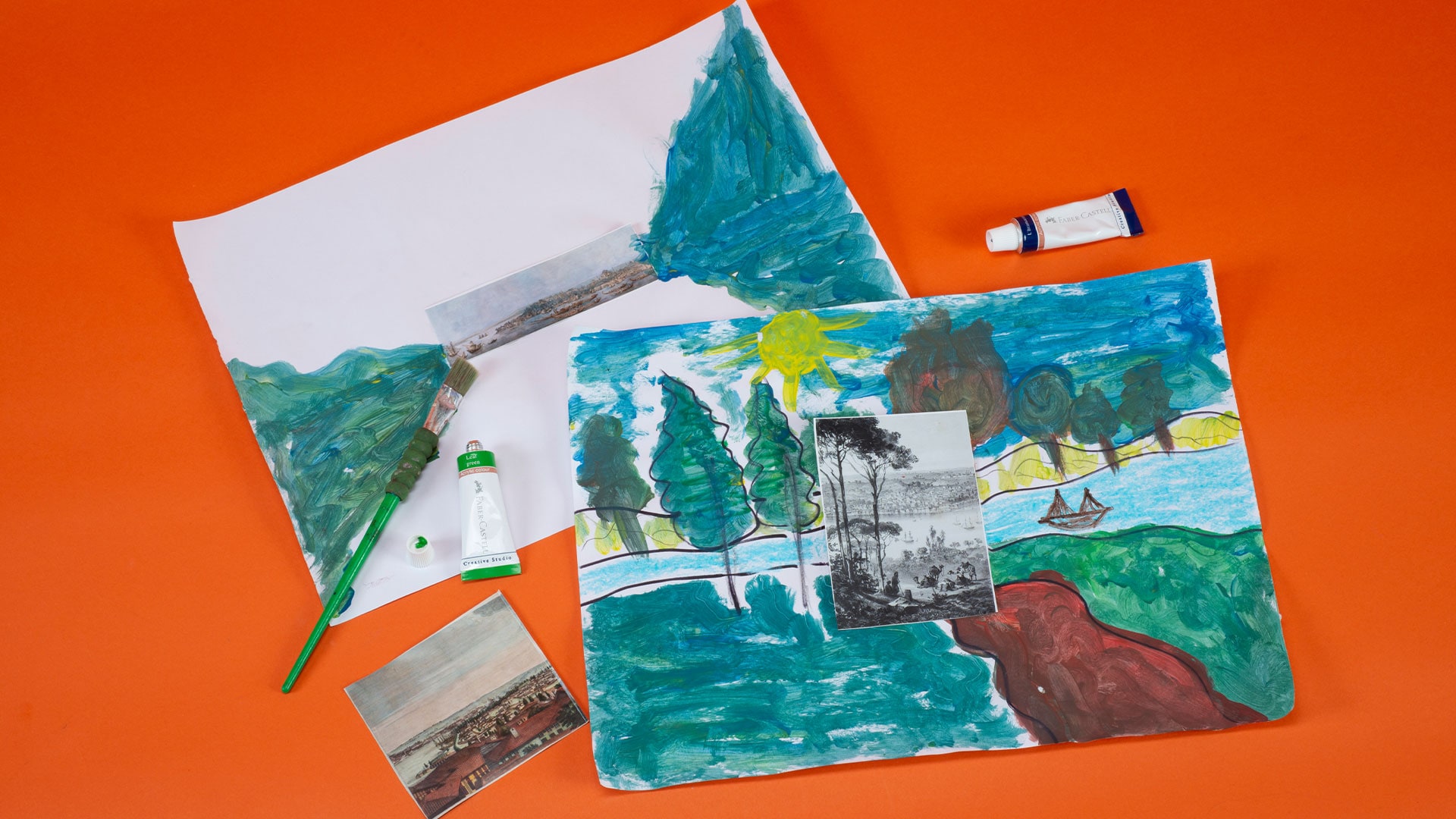 Fotoğraftan Taşan Panorama 