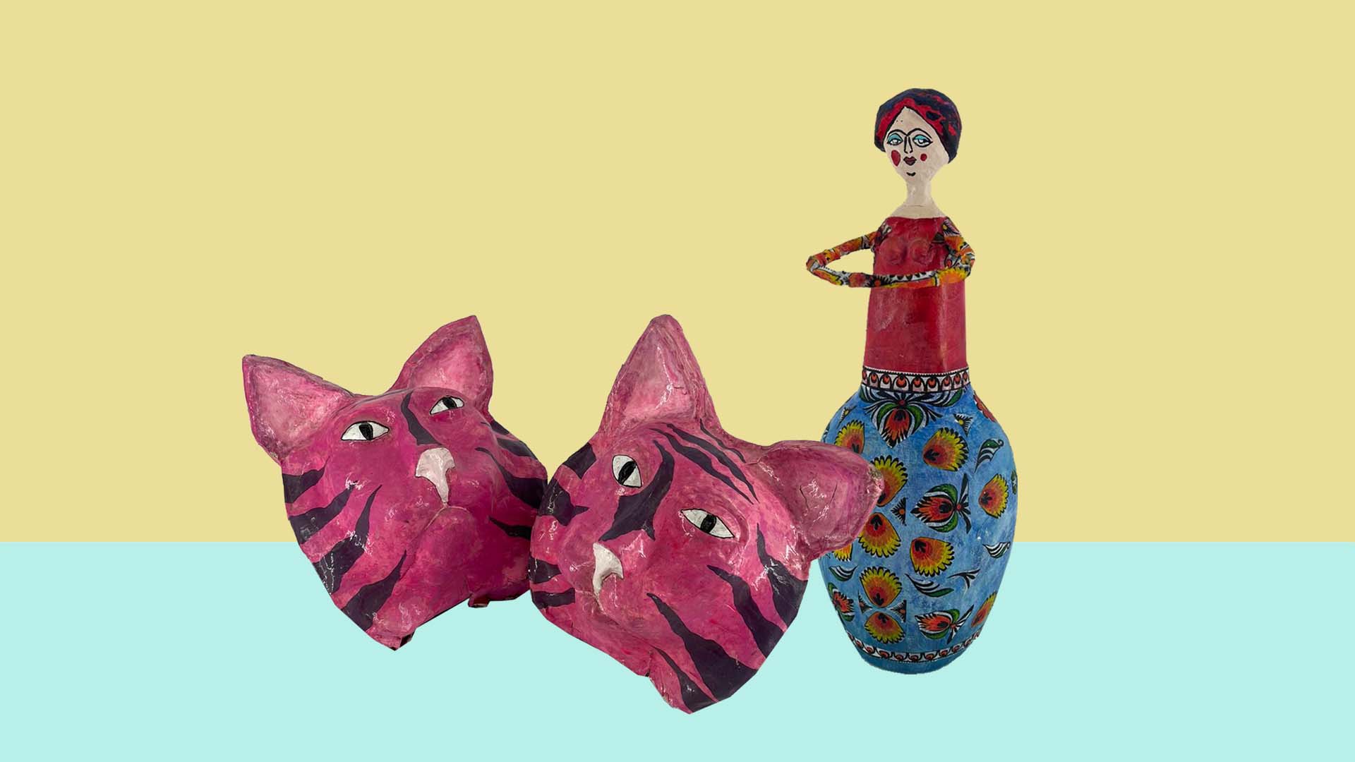 Kağıt Hamuru: Grotesk Figürler