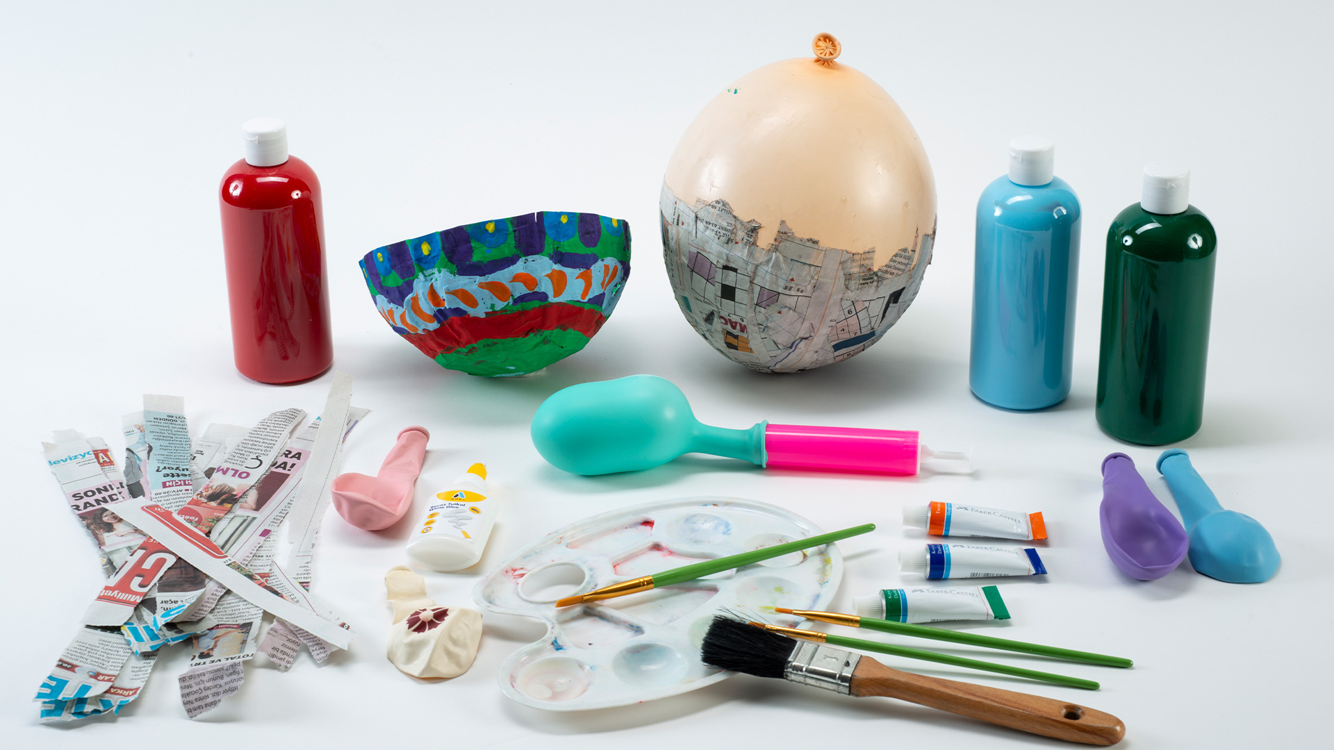 Kağıt Hamurundan Kase