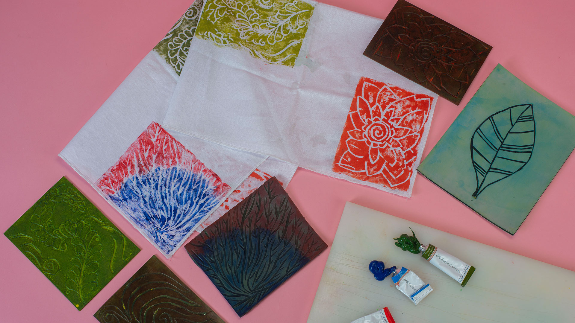 Doğanın Renkleri: Linol Baskı 