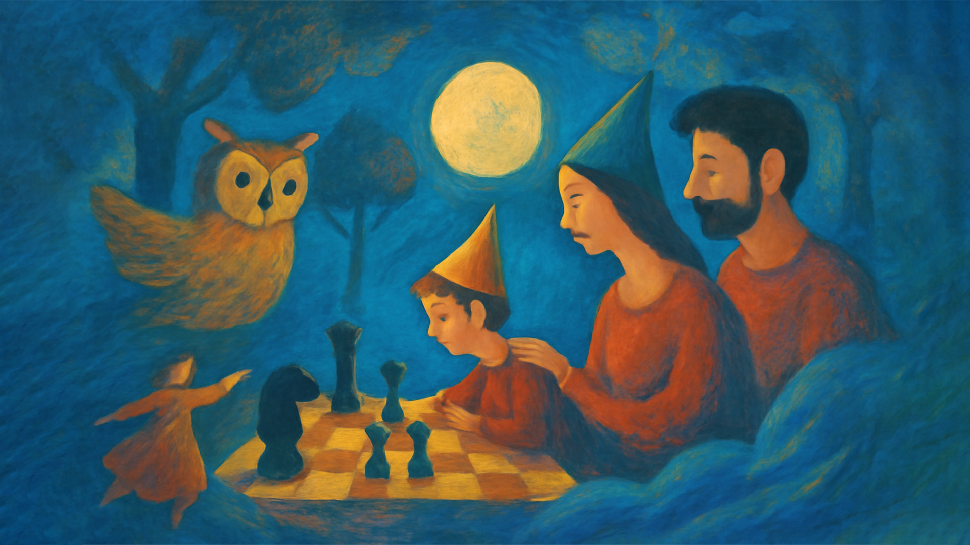 Ay Işığında Satranç Dansı: Ebeveyn-Çocuk Müze Deneyimi