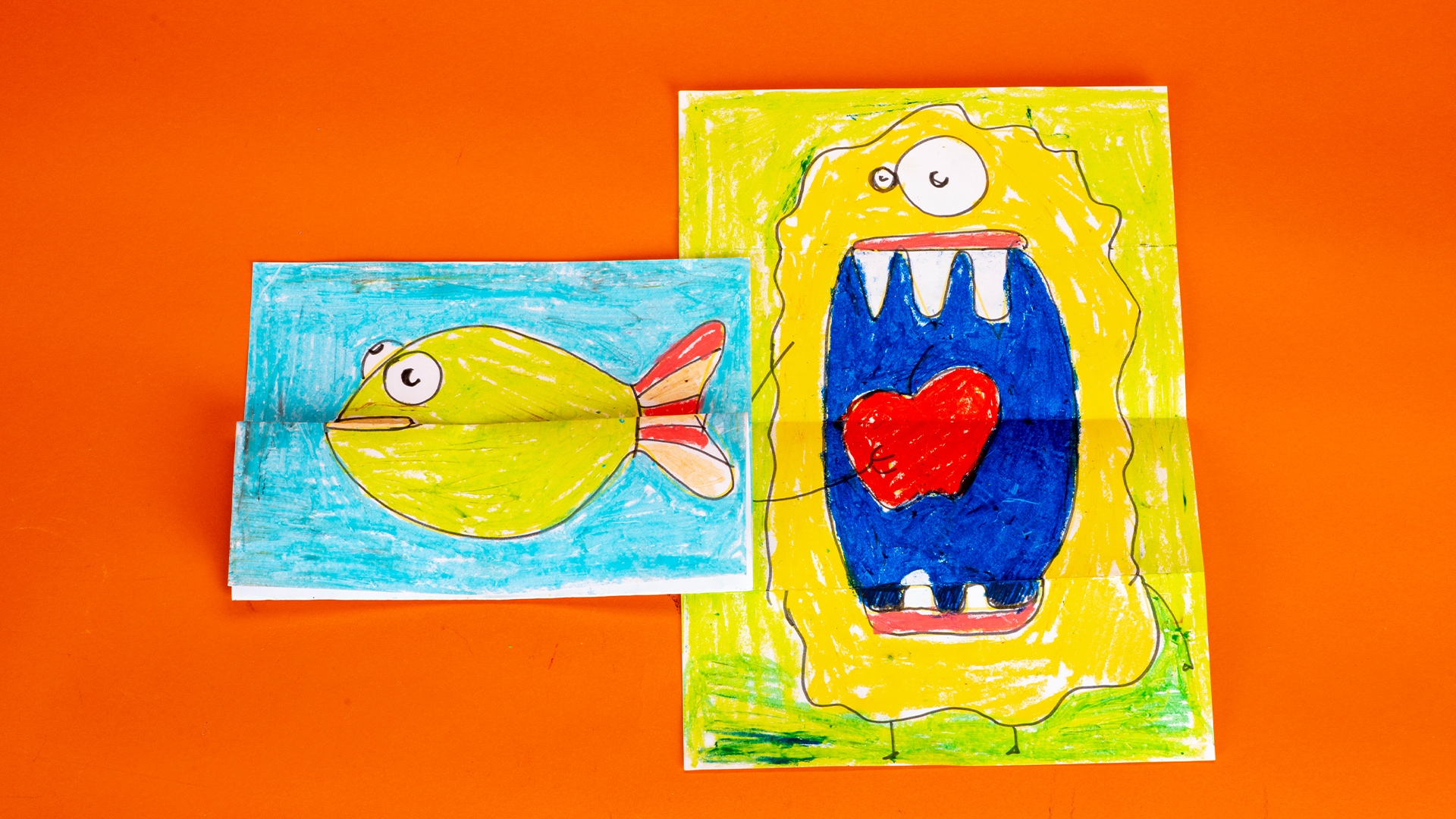 Sihirli Katlama: Hareketli Karakterler