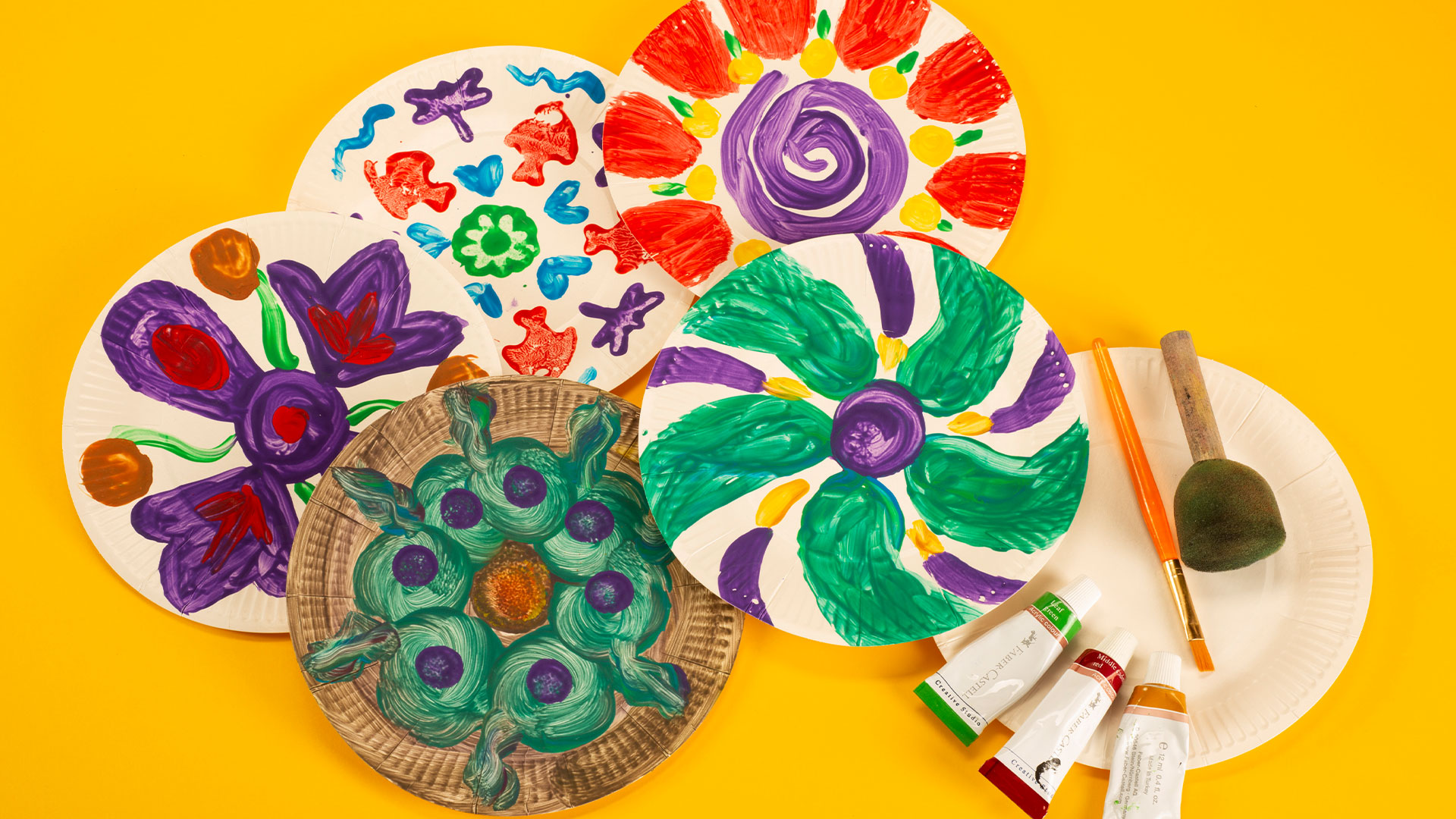 Tabağımda Doğal Motifler