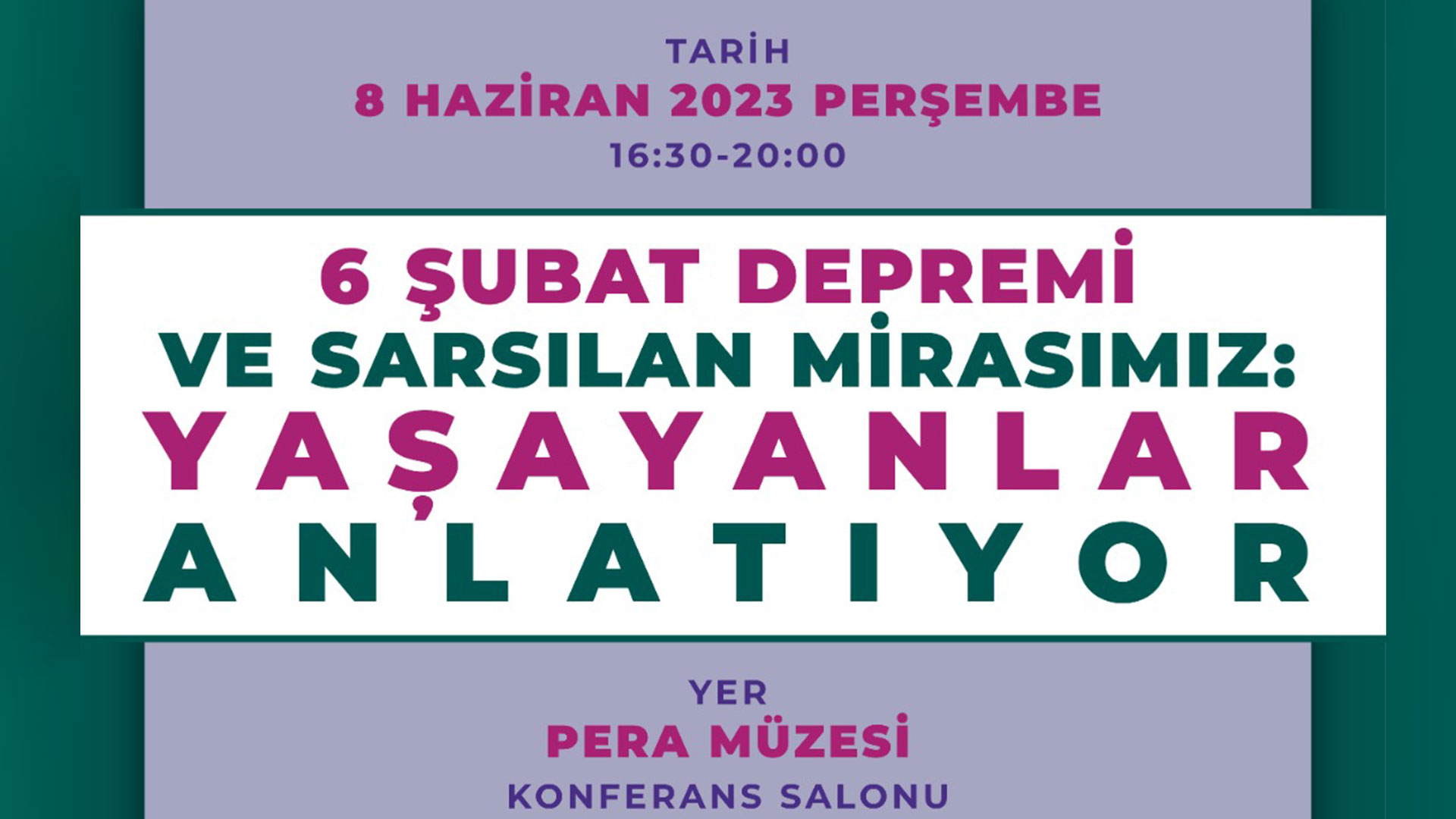 PERA Müzesi Basın Bültenleri